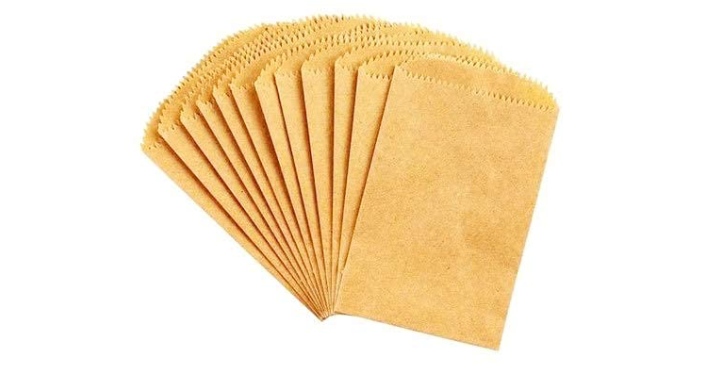 Golden Yellow Paper Bags